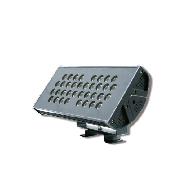 Luminario tipo proyector rectangular dirigible<br/> LED-WW-72-36LED-RGB