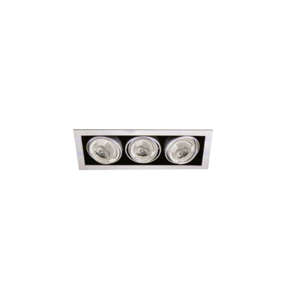 Luminario de configuración cuadrática<br/> QE3-12-LED-E1-PAR-0-WW-L